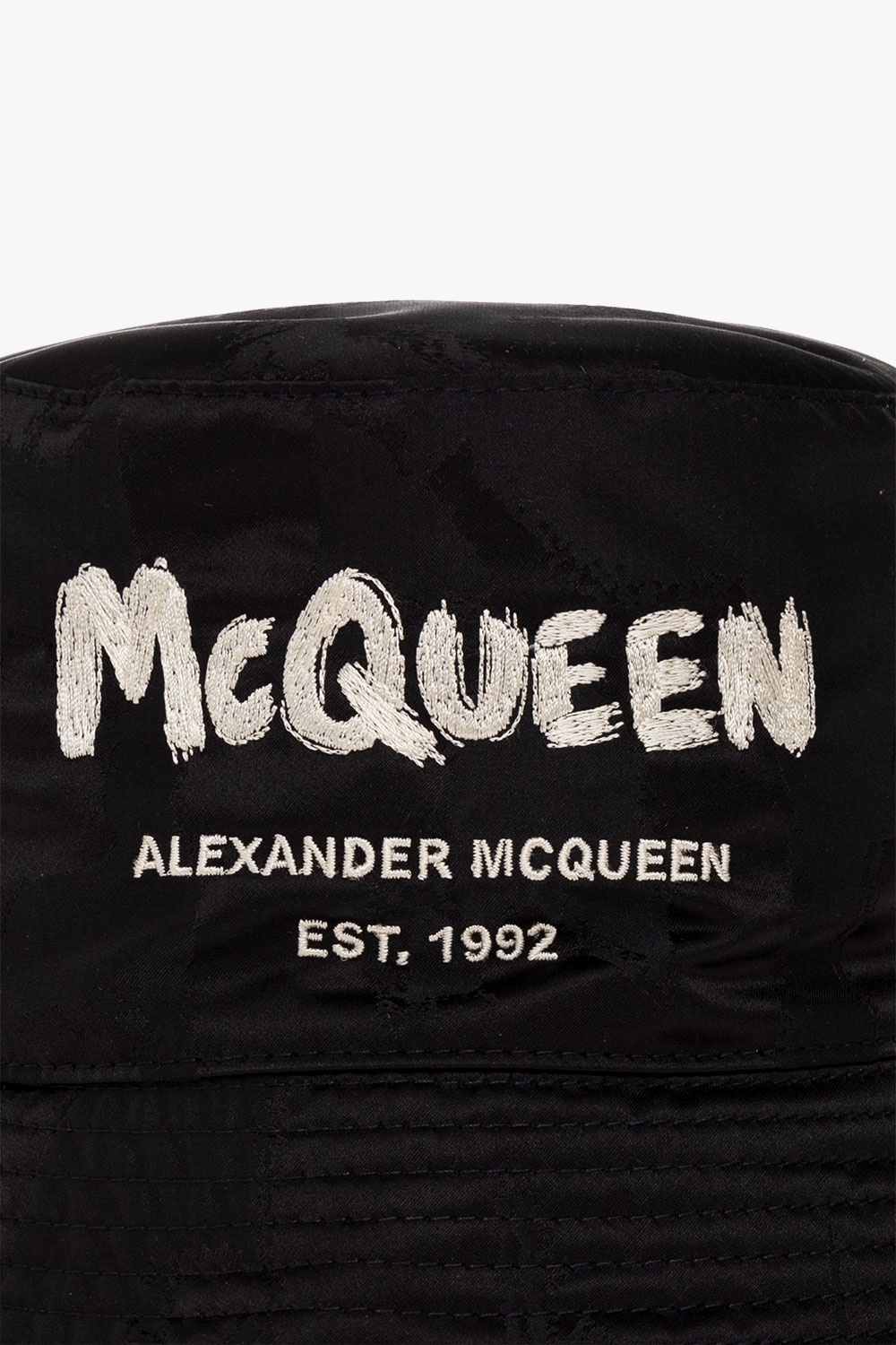 Alexander McQueen バケットハット 白黒 Alexander McQueen Bucket hat | Men's Accessories | Reach for